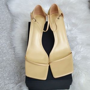 Tony Bianco ANNABELLE Butter Sheep Nappa Leather Heels/Sandals Size 9.5US